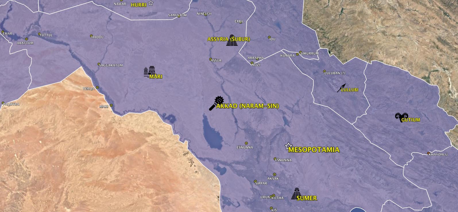 2330BC – TIMESCAPES MAPS